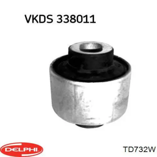 Купить TD732W Delphi Сайлентблок нижний передней подвески