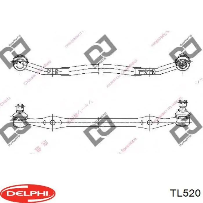 Тяга рулевая центральная Delphi TL520 цена, от 46.99 USD