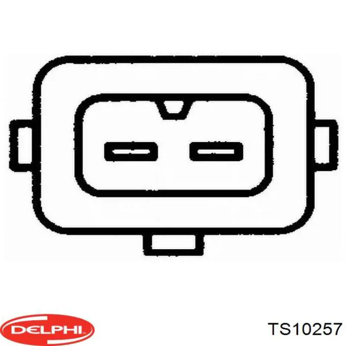 TS10257 Delphi датчик температуры охлаждающей жидкости