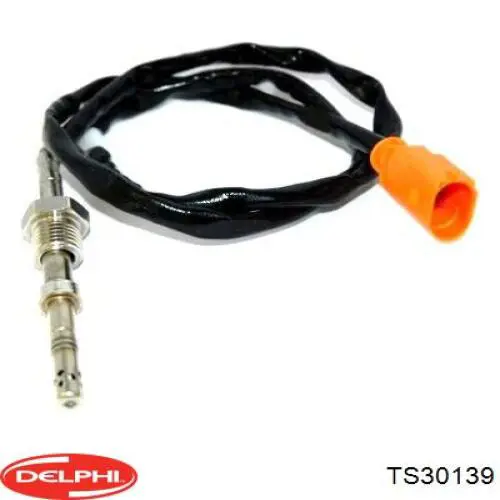 Sensor de temperatura, gas de escape, después de Filtro hollín/partículas TS30139 Delphi