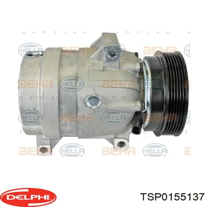 Компрессор кондиционера TSP0155137 Delphi