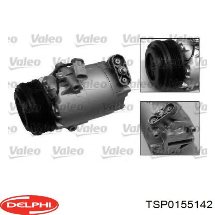 Компрессор системы кондиционирования Delphi TSP0155142 цена, от 228.23 USD
