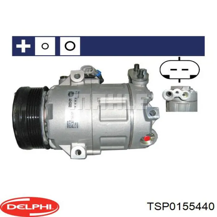 TSP0155440 Delphi компрессор кондиционера