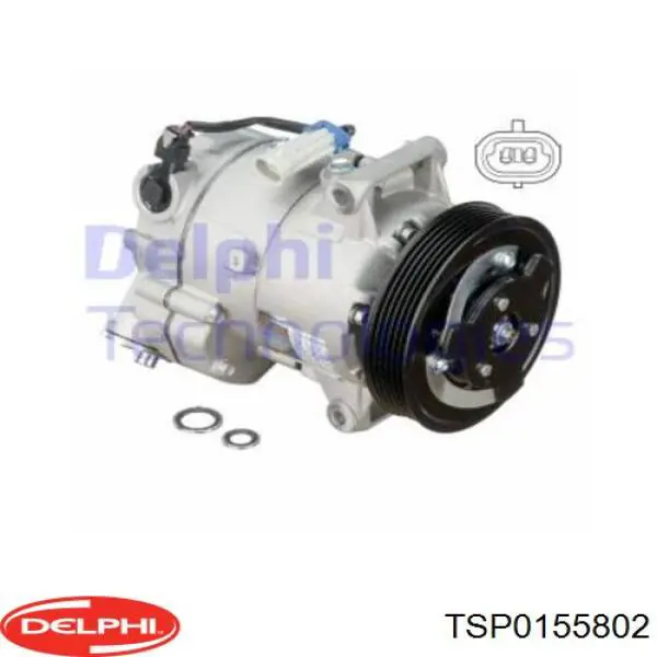 Купить TSP0155802 Delphi Компрессор климатической установки