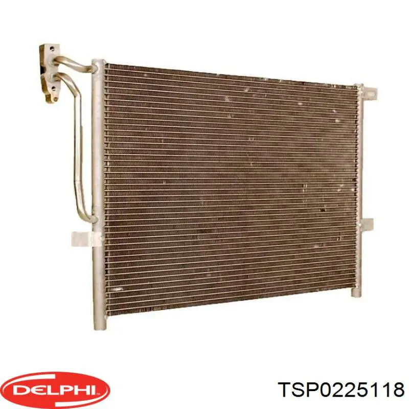 TSP0225118 Delphi радиатор кондиционера