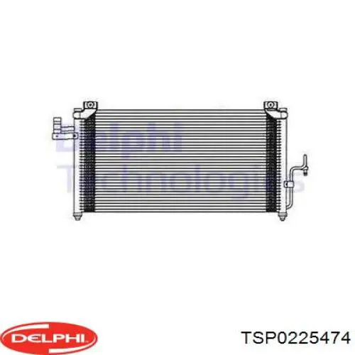 TSP0225474 Delphi радиатор кондиционера