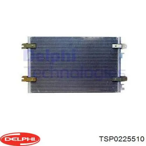 TSP0225510 Delphi радиатор кондиционера