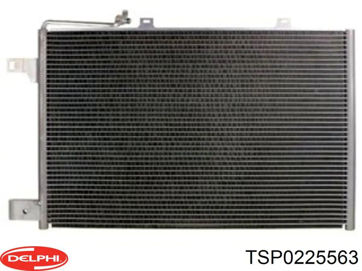 TSP0225563 Delphi радиатор кондиционера