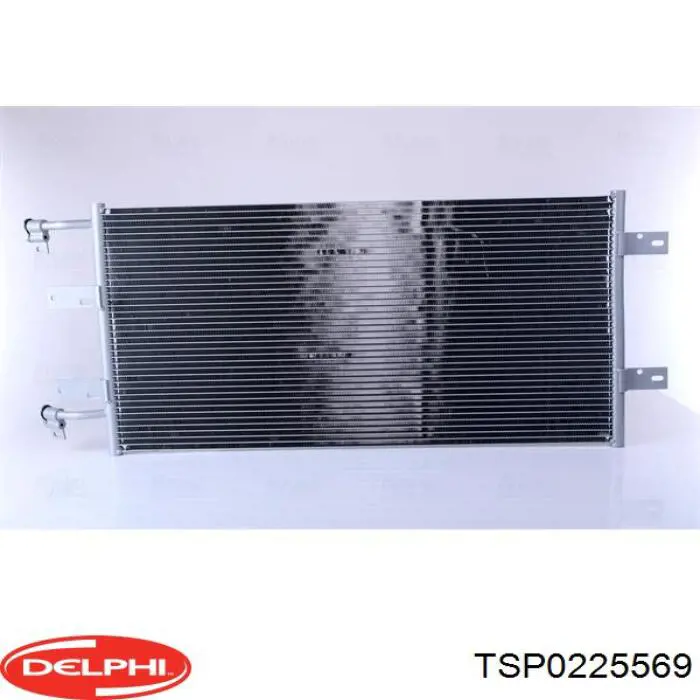 Радиатор кондиционера TSP0225569 Delphi