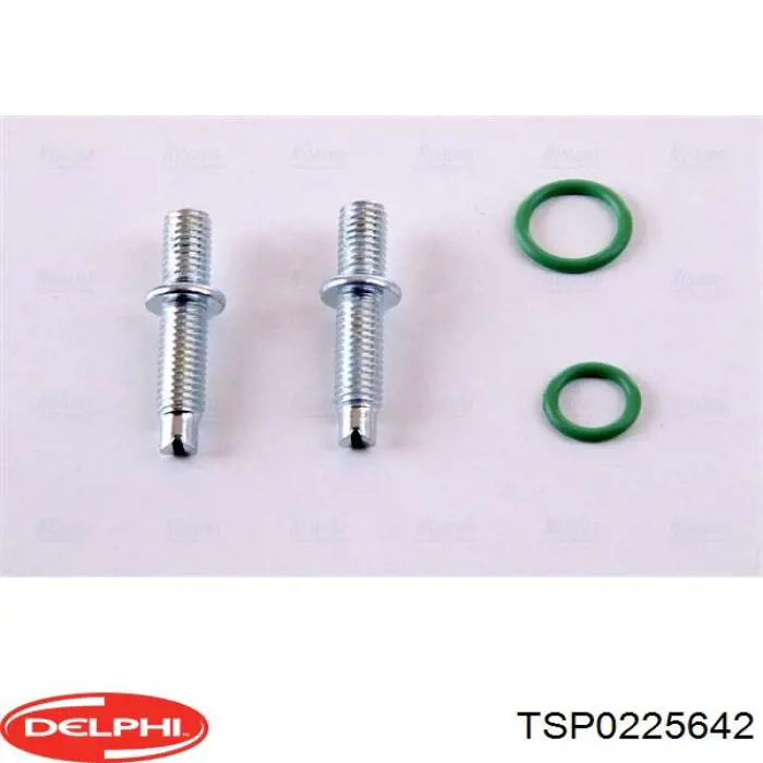 Радиатор кондиционера TSP0225642 Delphi