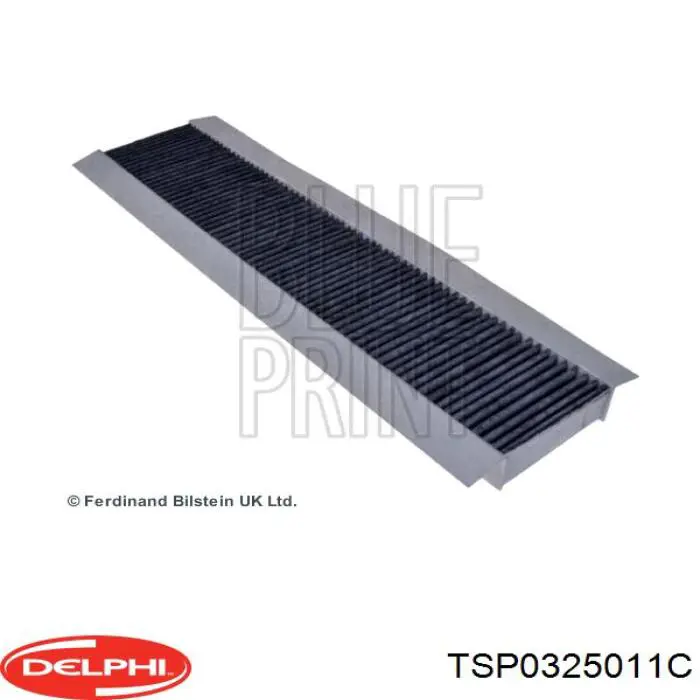 Фильтр воздушный отопителя Delphi TSP0325011C цена, от 7.08 USD