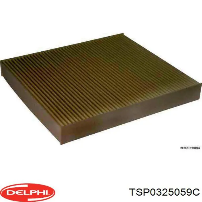 Фильтр воздушный отопителя Delphi TSP0325059C цена, от 8.84 USD