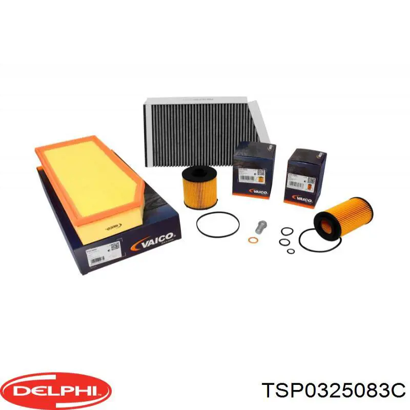 Фильтр воздушный отопителя Delphi TSP0325083C цена, от 11.16 USD