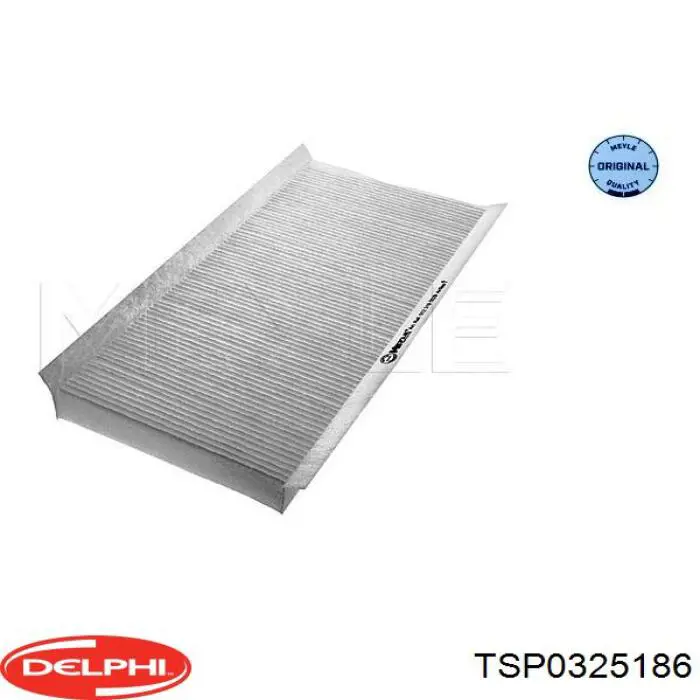 Фильтр воздушный отопителя Delphi TSP0325186 цена, от 11.21 USD