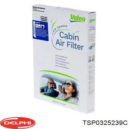 Фильтр салона TSP0325239C Delphi