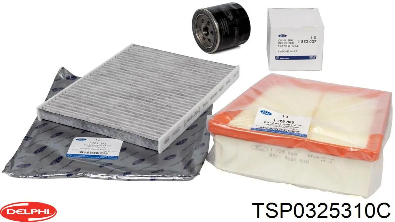 Купить TSP0325310C Delphi Фильтр салона угольный