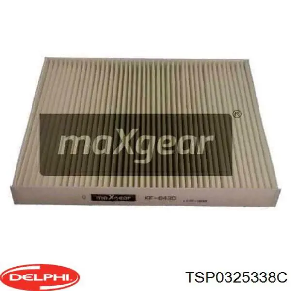Фильтр воздушный отопителя Delphi TSP0325338C цена, от 11.32 USD