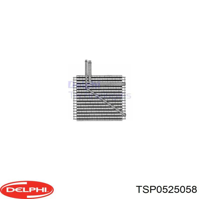 Испаритель кондиционера Delphi TSP0525058