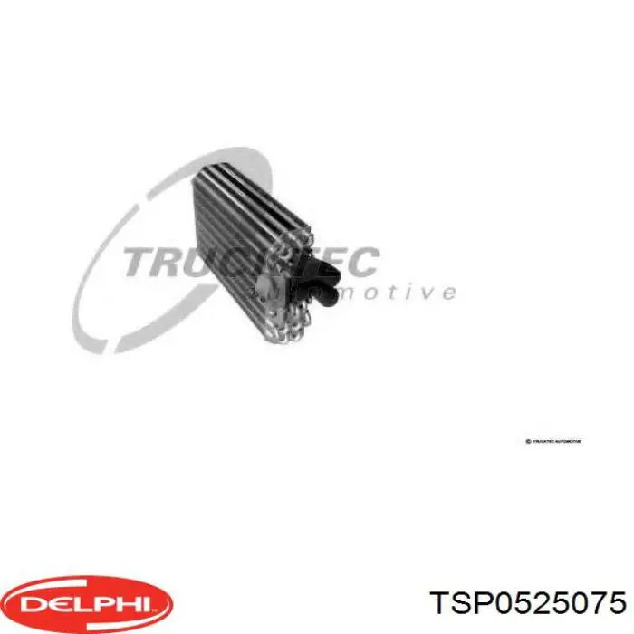 Радиатор испарителя кондиционера Delphi TSP0525075 цена, от 97.96 USD