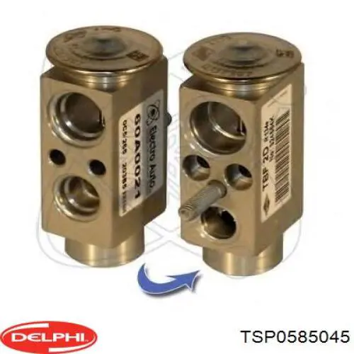 TSP0585045 Delphi клапан trv кондиционера