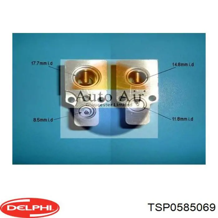 TSP0585069 Delphi Терморегулирующий вентиль кондиционера
