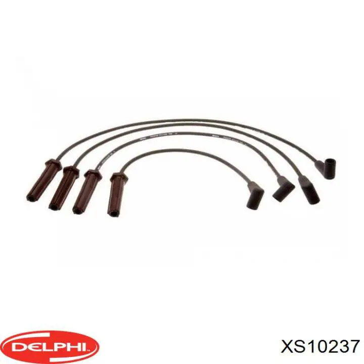 Провода высоковольтные, комплект Delphi XS10237