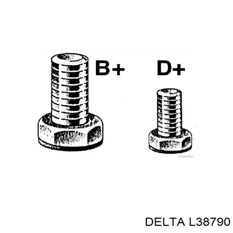 Генератор L38790 Delta Autotechnik