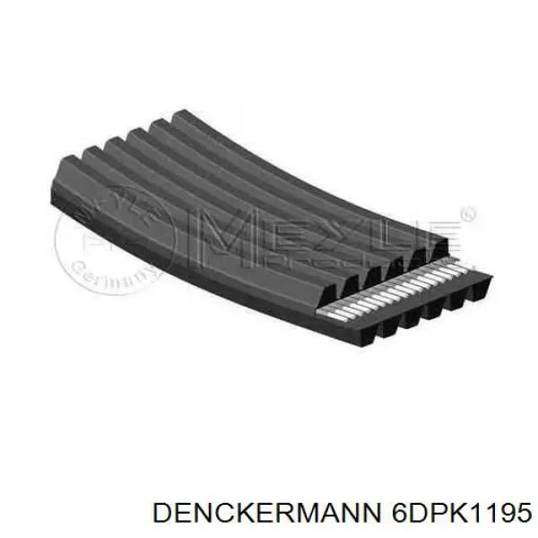 Ремень генератора 6DPK1195 Denckermann