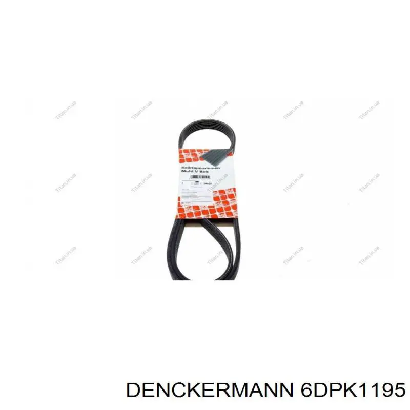 Клиновый ремень Denckermann 6DPK1195 цена, от 8.98 USD