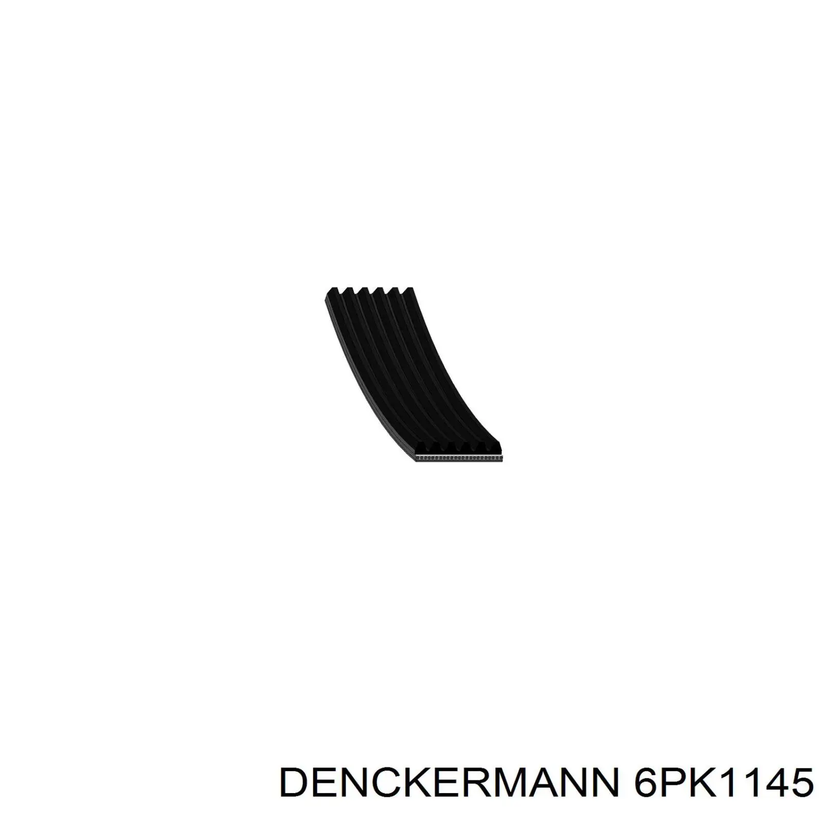 Correa trapezoidal 6PK1145 Denckermann