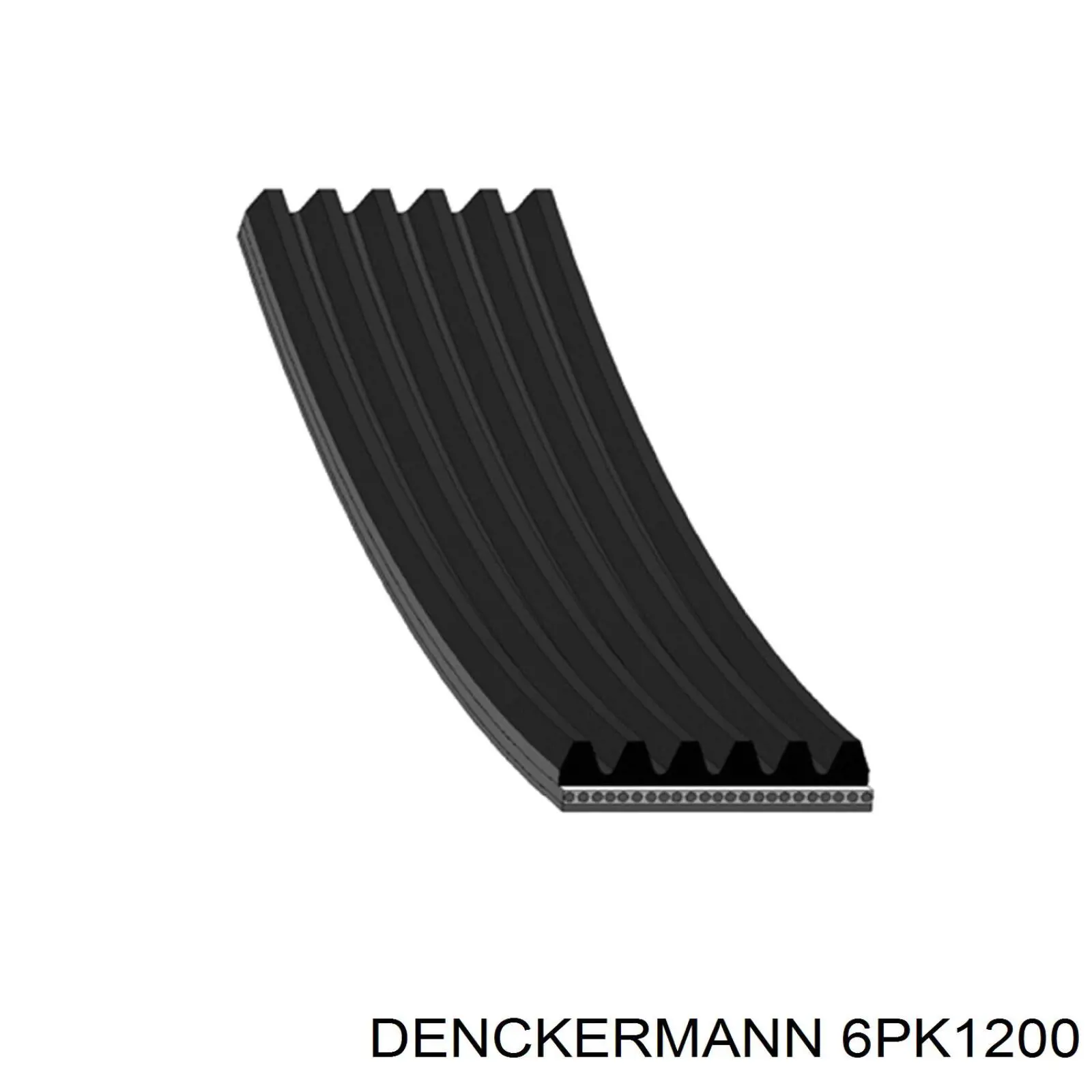 6PK1200 Denckermann ремень генератора