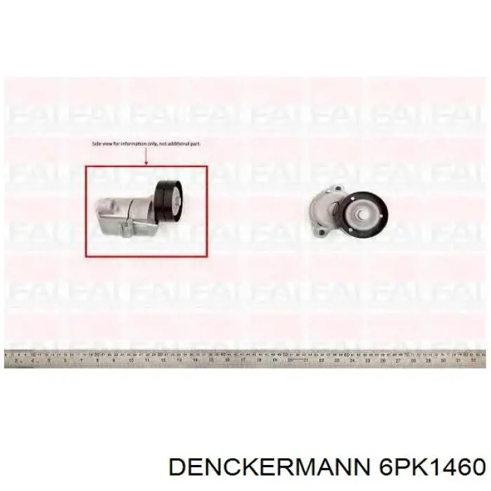 Ремень генератора 6PK1460 Denckermann