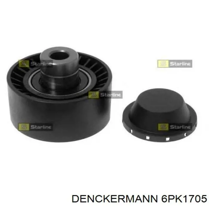 Ремень генератора 6PK1705 Denckermann