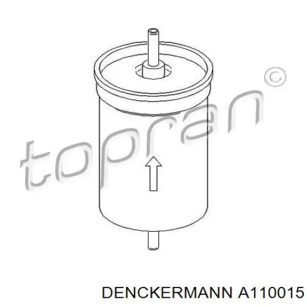 Filtro combustible A110015 Denckermann