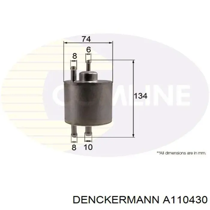Купить A110430 Denckermann Фильтр-отстойник топлива грубой очистки