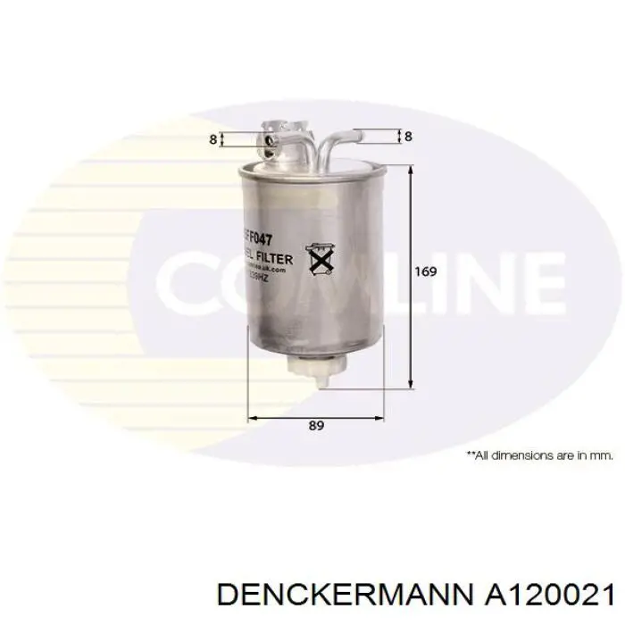 Топливный фильтр A120021 Denckermann