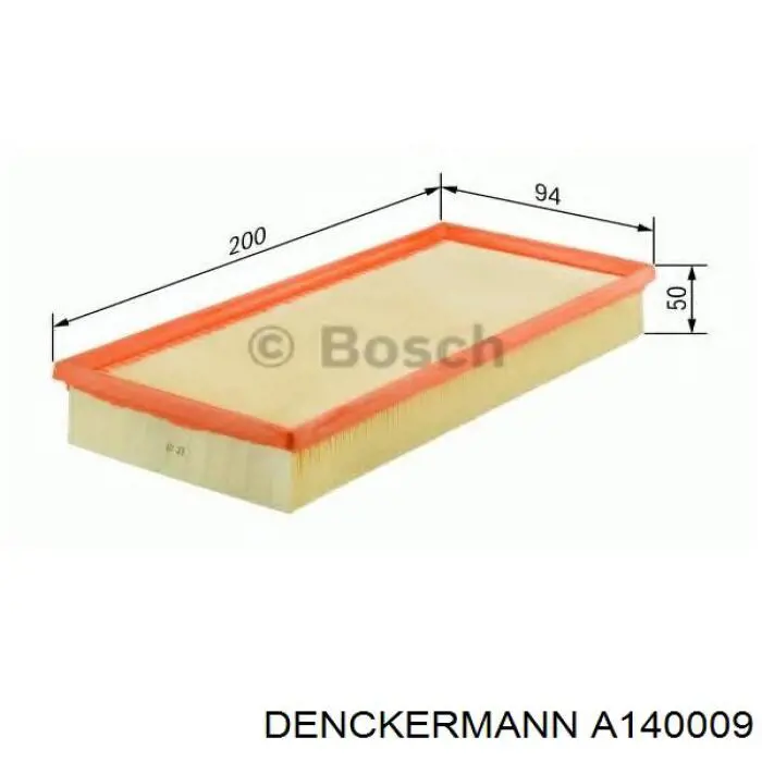 Воздушный фильтр A140009 Denckermann