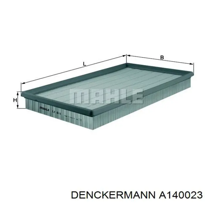 Элемент воздушного фильтра Denckermann A140023 цена, от 5.58 USD