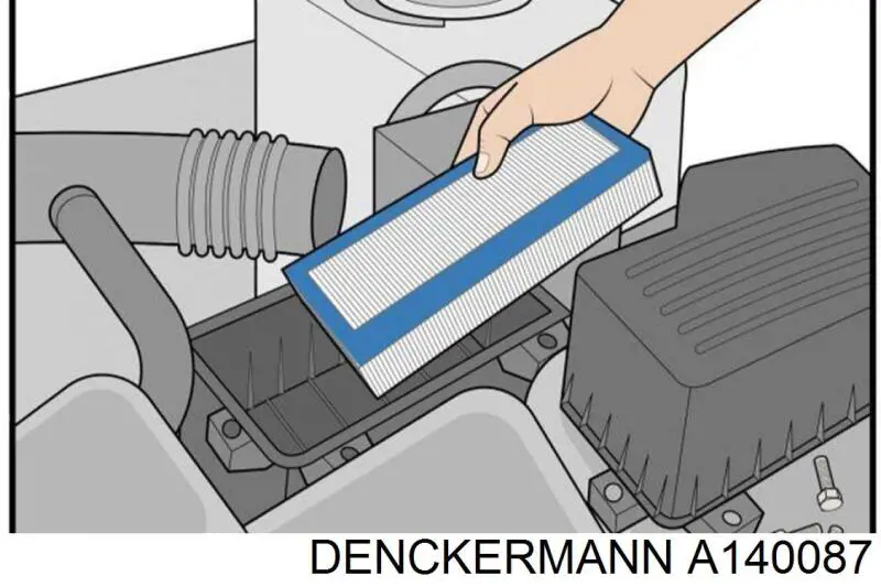 Элемент воздушного фильтра Denckermann A140087 цена, от 3.92 USD