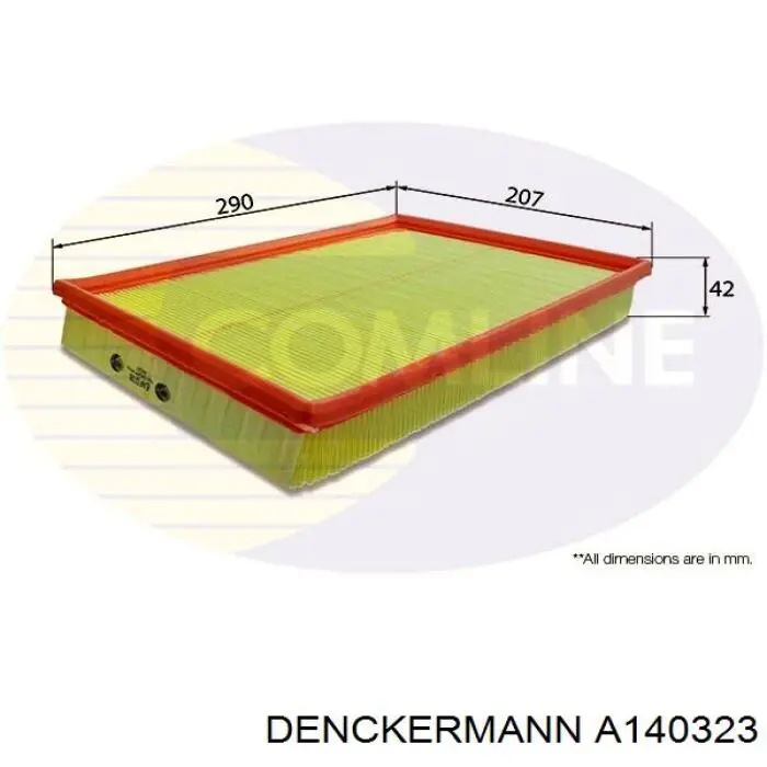 Элемент воздушного фильтра Denckermann A140323 цена, от 4.59 USD