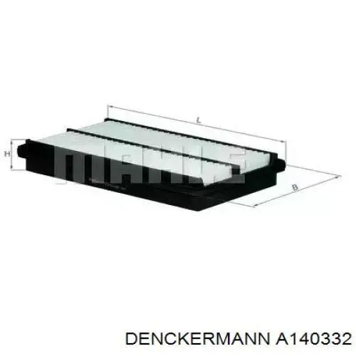 Элемент воздушного фильтра Denckermann A140332 цена, от 5.28 USD