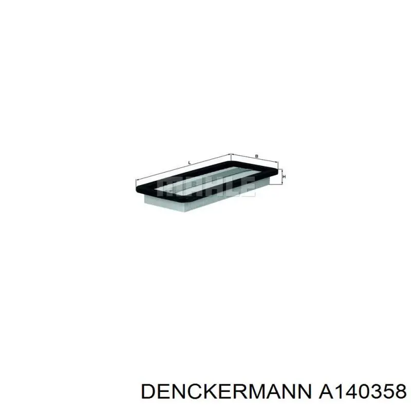 A140358 Denckermann воздушный фильтр