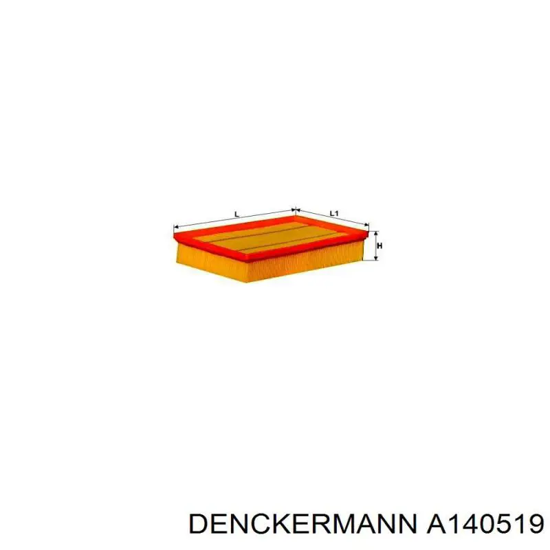Купить A140519 Denckermann Автомобильный фильтр воздуха