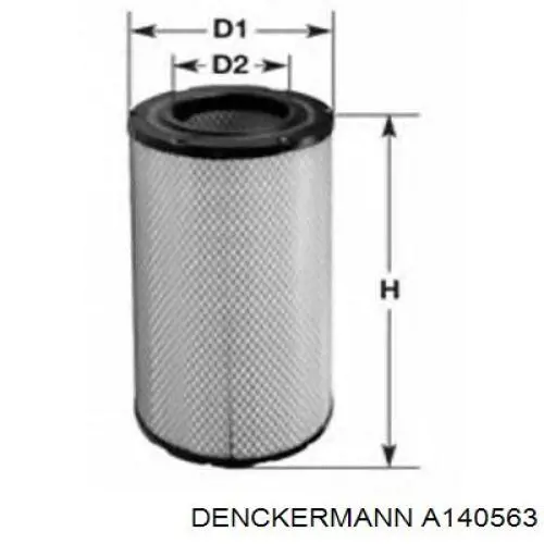 Элемент воздушного фильтра Denckermann A140563 цена, от 15.71 USD