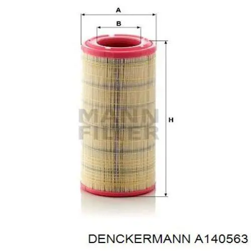 Купить A140563 Denckermann Автомобильный фильтр воздуха