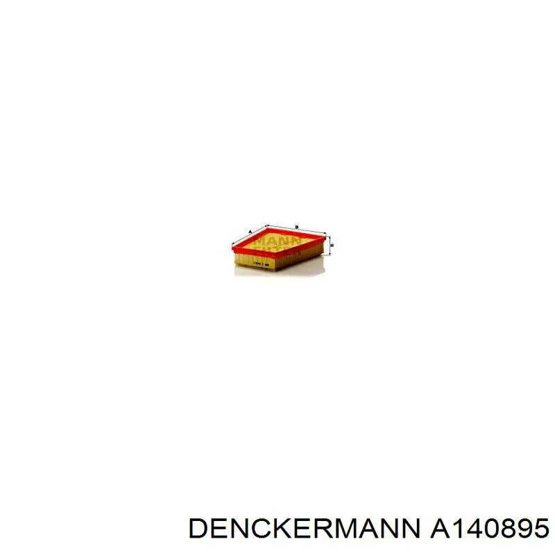 Купить A140895 Denckermann Автомобильный фильтр воздуха
