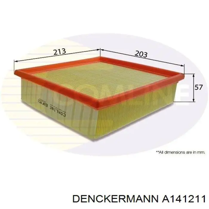 Элемент воздушного фильтра Denckermann A141211 цена, от 5.29 USD