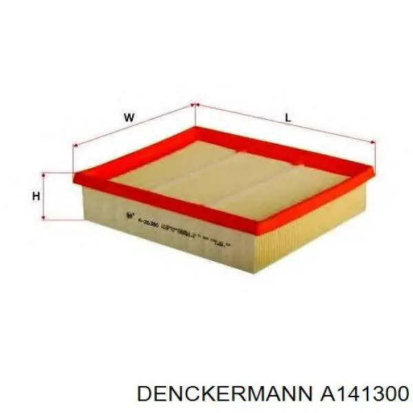 Воздушный фильтр A141300 Denckermann