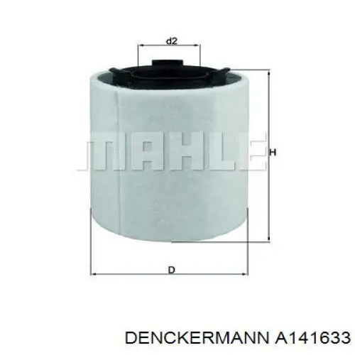 Фильтр воздушный Denckermann A141633