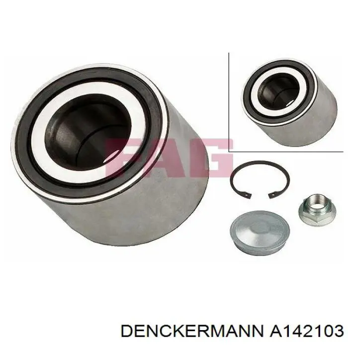 Купить A142103 Denckermann Автомобильный фильтр воздуха